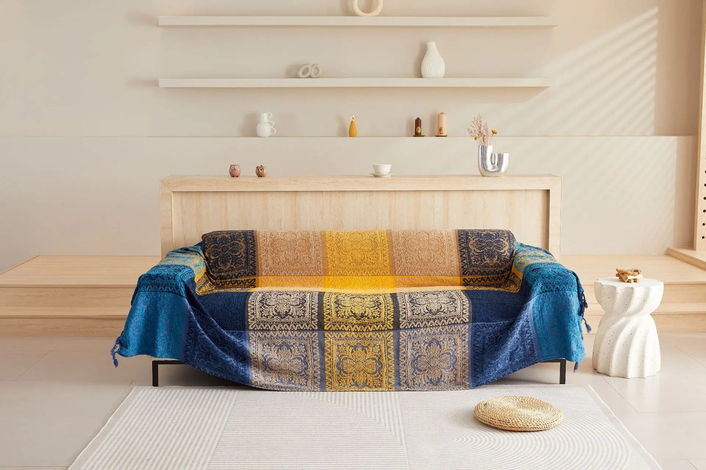 Bohemian throw blanket