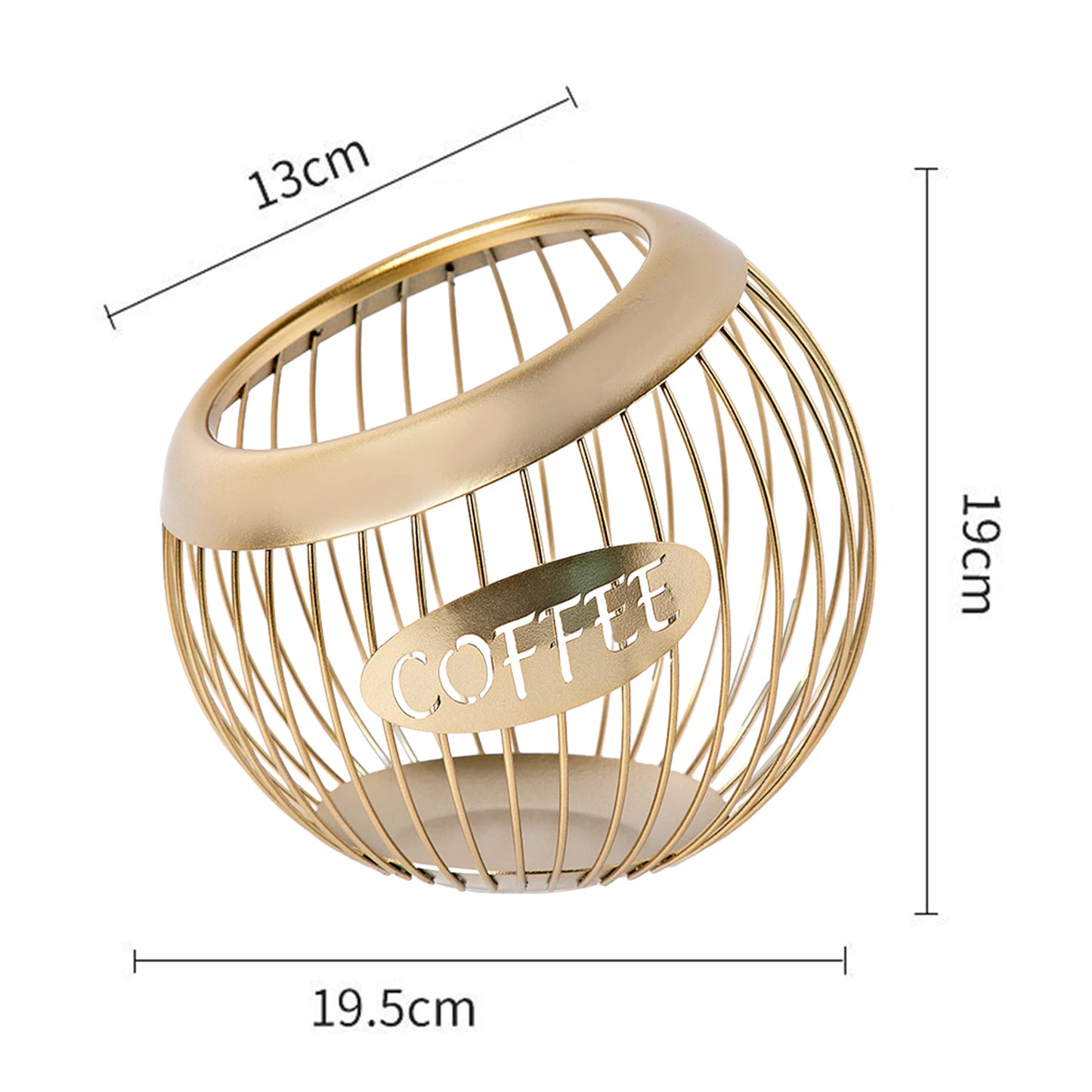 Capsule storage basket