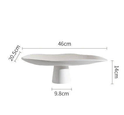 High leg serving tray