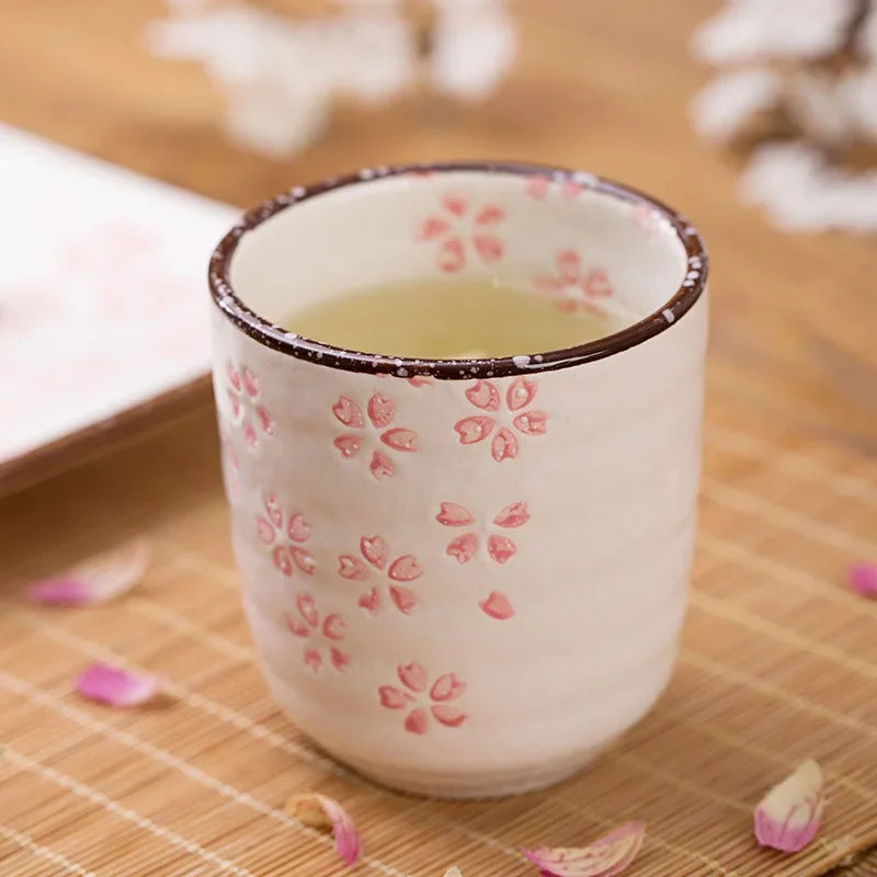 Flower cup tea