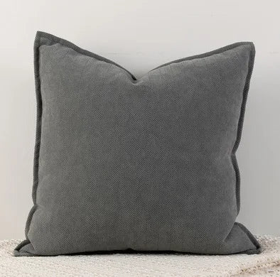 Solid cushion cover