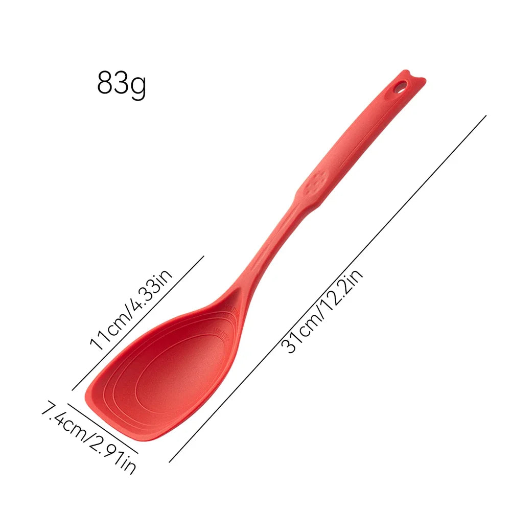 3 piece silicone mixing spoons