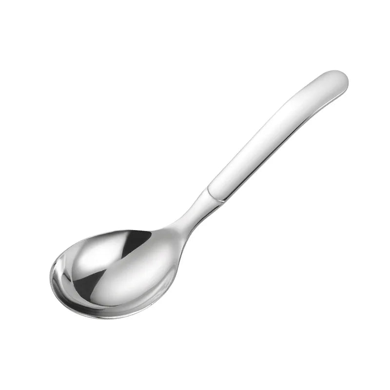 Round desert spoon