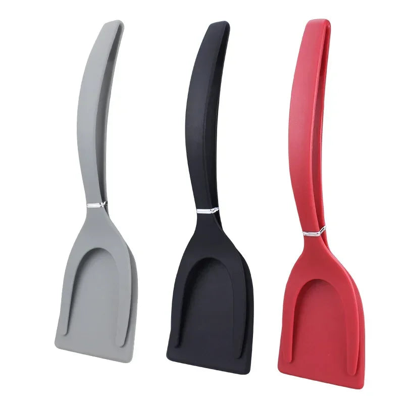 2 In 1 nylon grip flip spatula