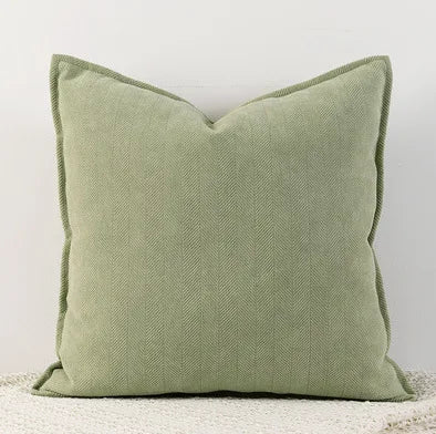 Solid cushion cover