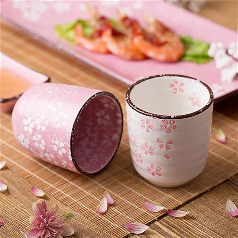 Flower cup tea