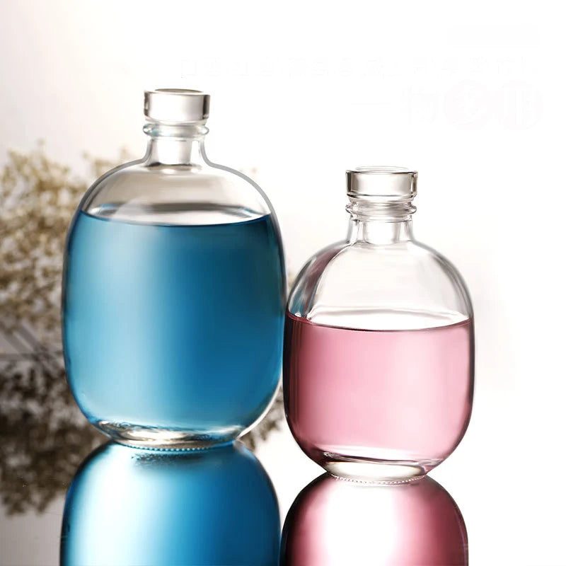 Lead-free glass bottle wine decanter barware