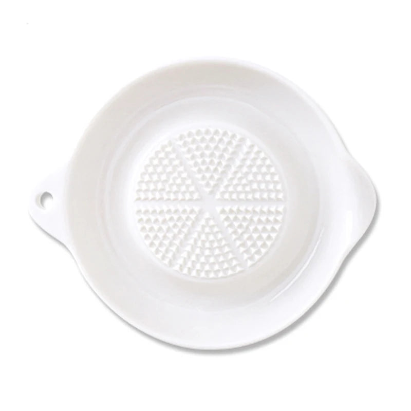 Ceramic grater plate