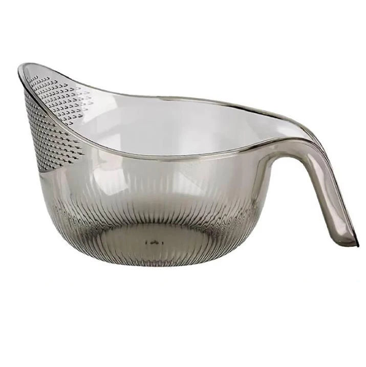 Acrylic strainer bowl