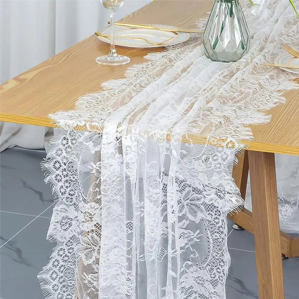 Floral Lace runner