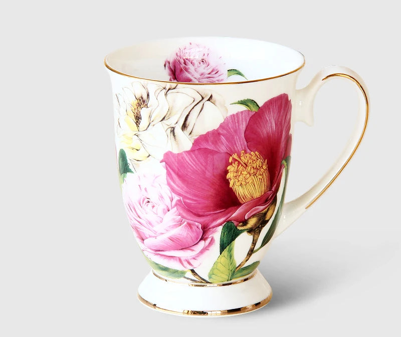 Bone china coffee cup