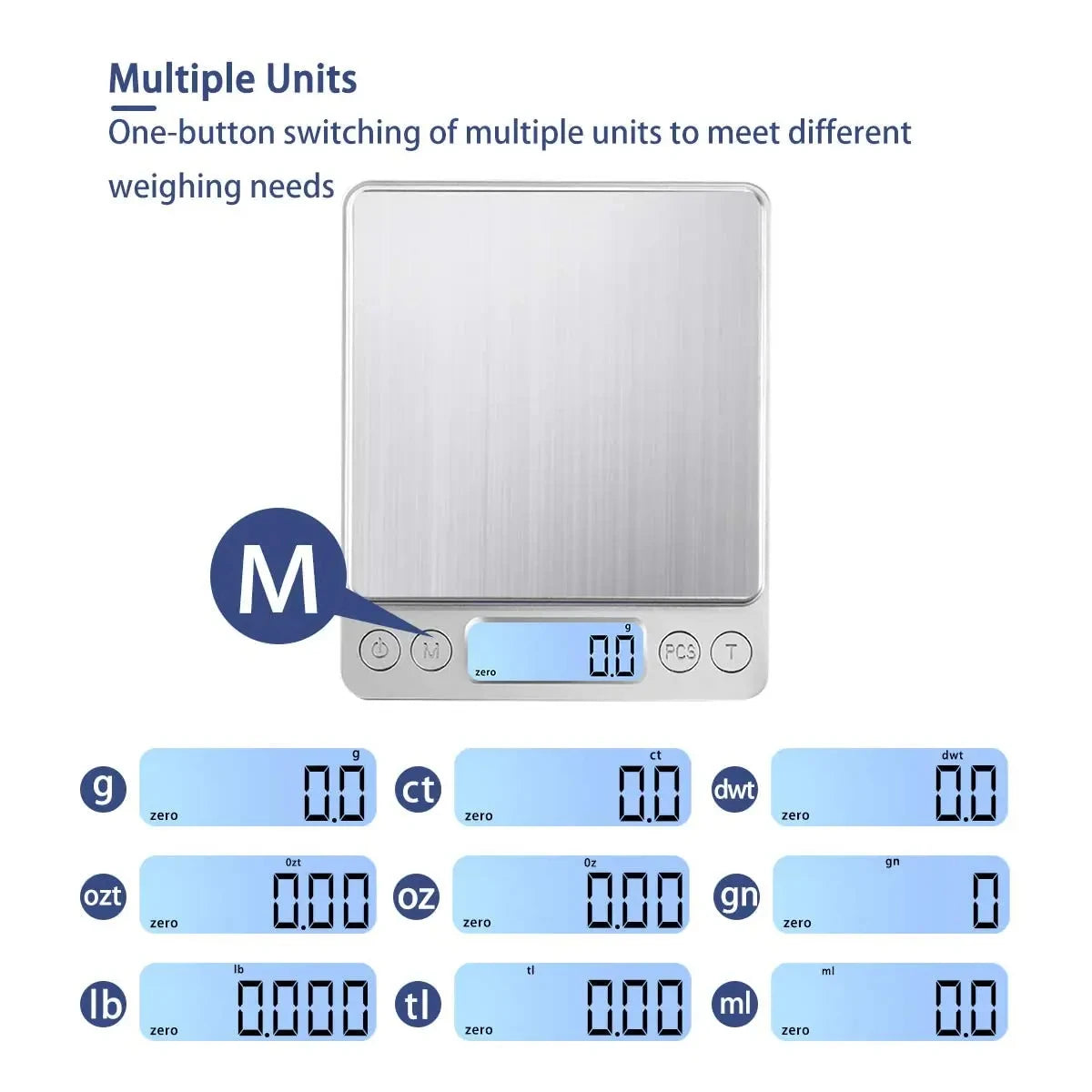 Digital Kitchen Scale 3000g/ 0.1g S