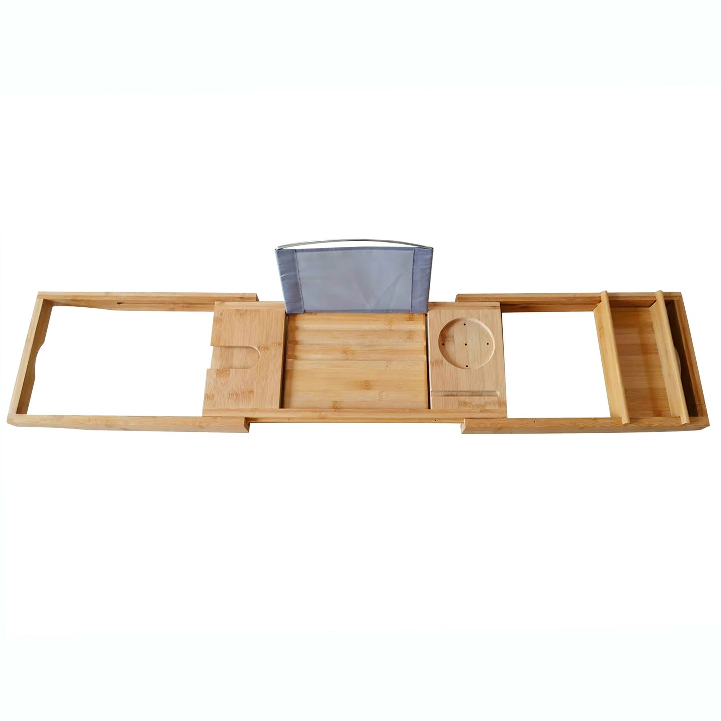 Wooden Bath Caddy Board Shelf