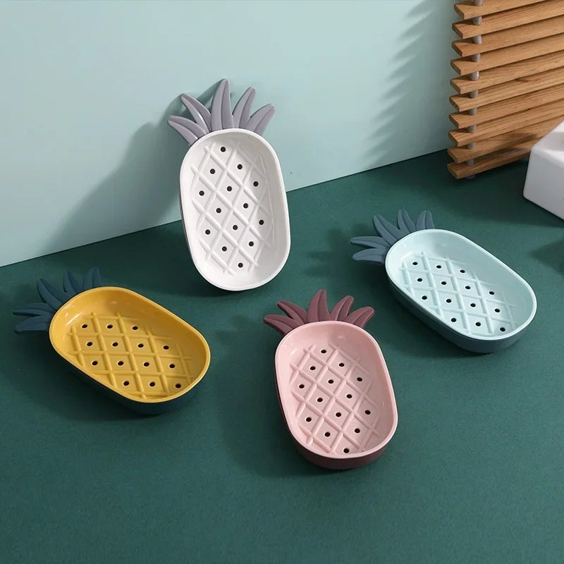 Pineapple soap holder