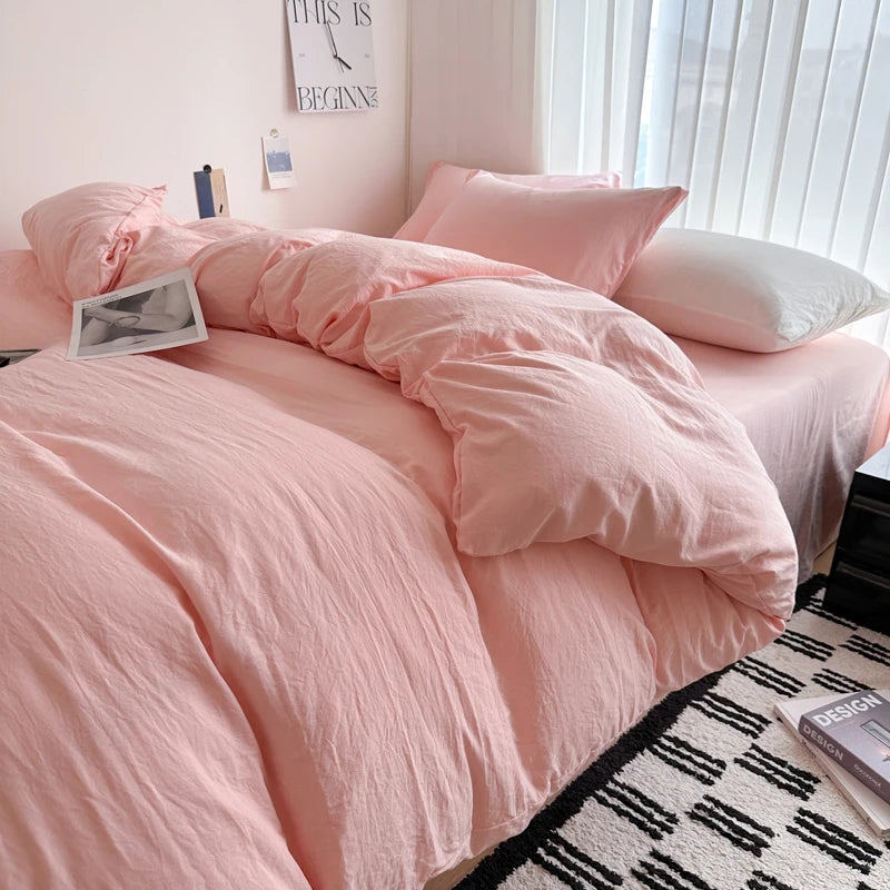 Cotton duvet cover set