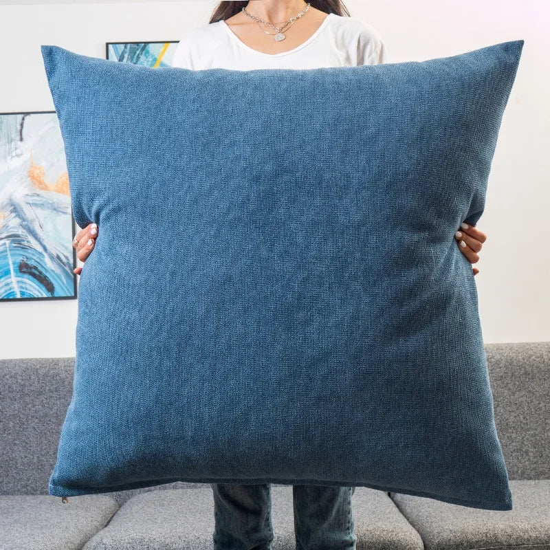 Large square pillow cover