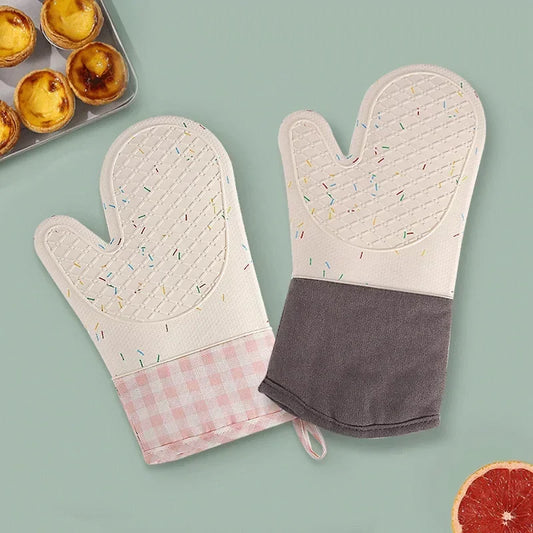 Single thicken silicone kitchen glove