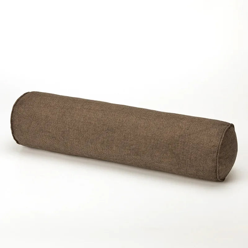 Long linen cushion