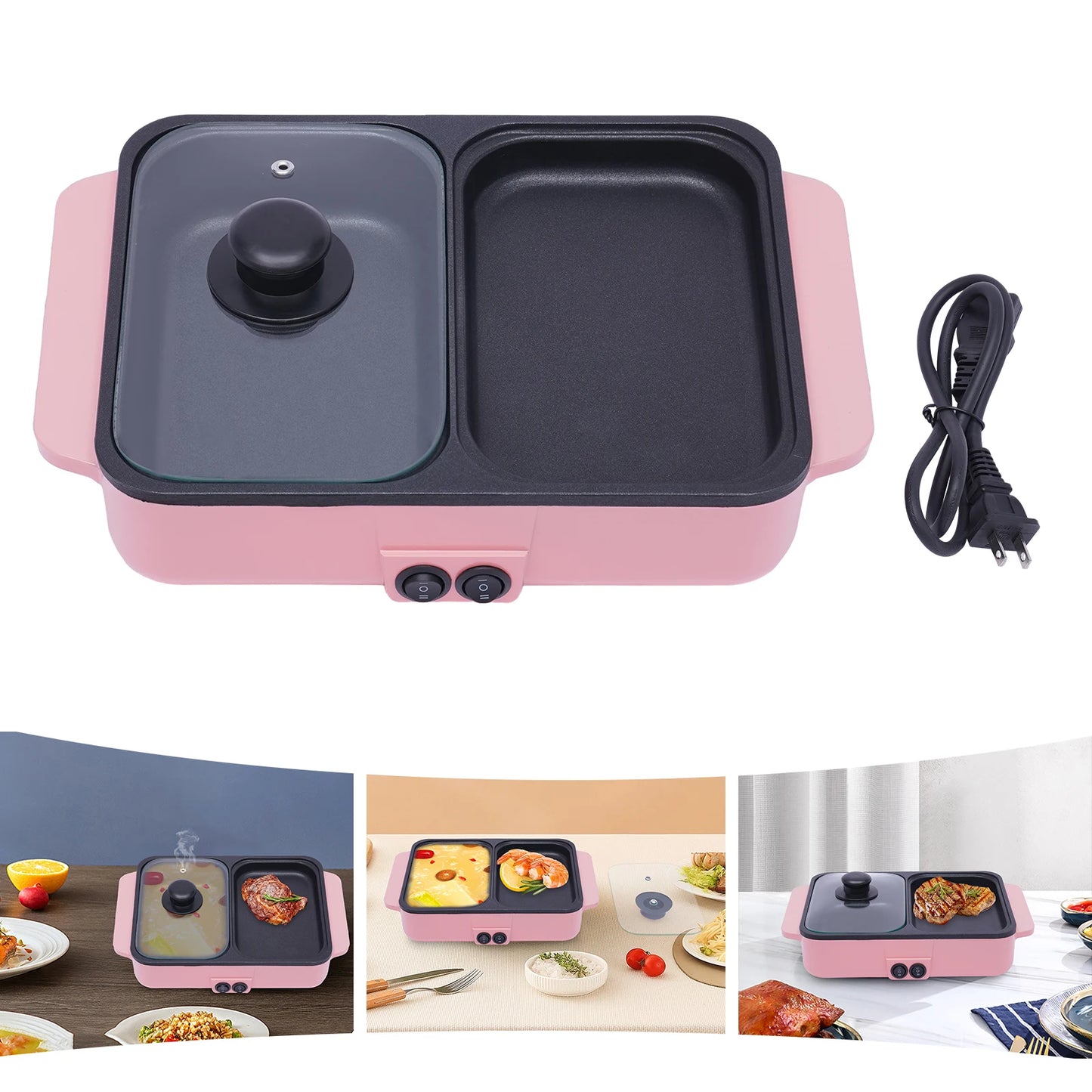 Mini Hot Pot 110V Pink