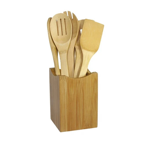 6 piece bamboo set