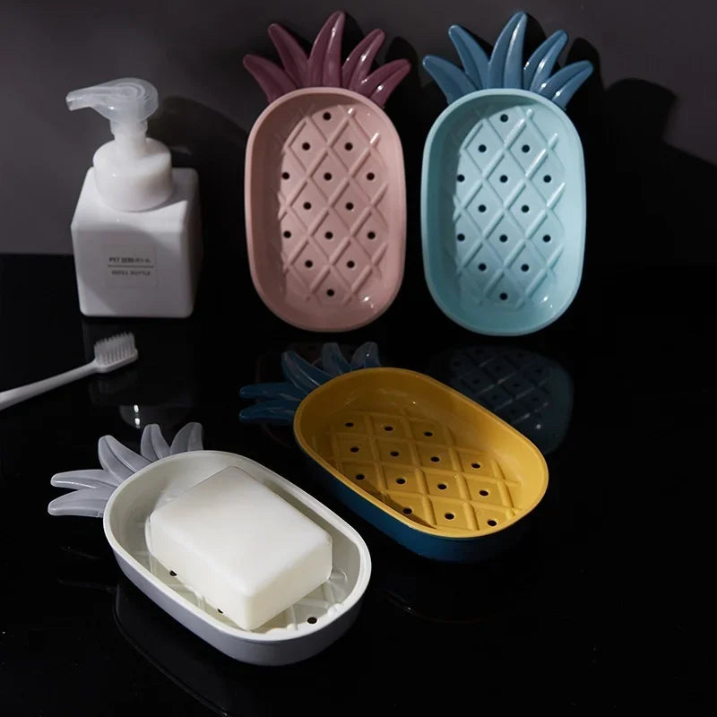 Pineapple soap holder