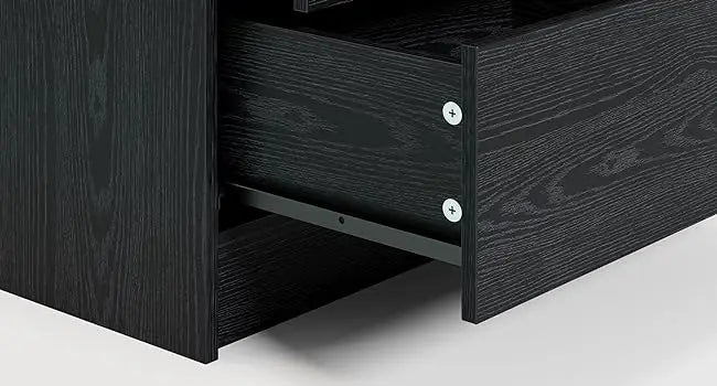 Modern Nightstand with LED Light