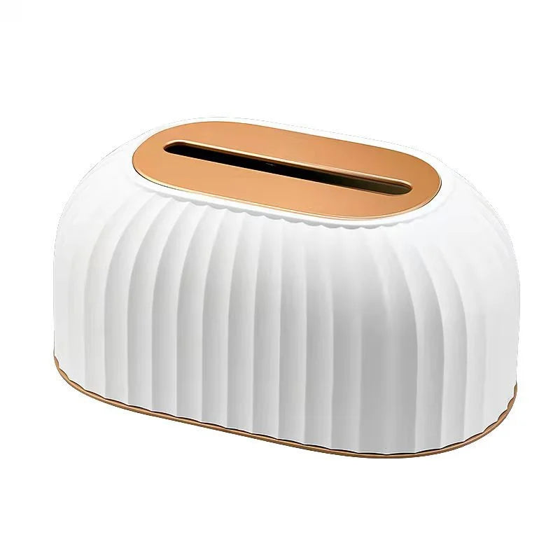 Nordic Striped Tissue Box Holder