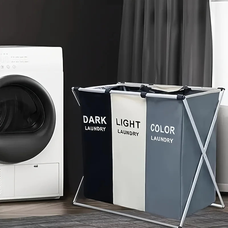 Foldable laundry hamper