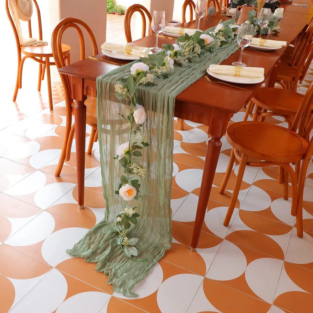 Sheer table runner