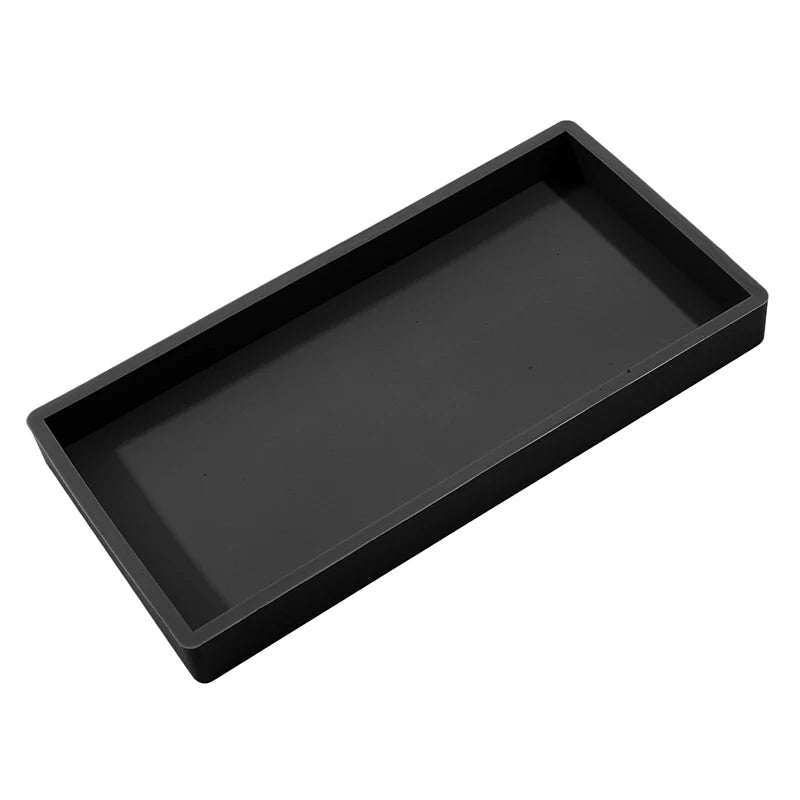 Silicone bathroom tray