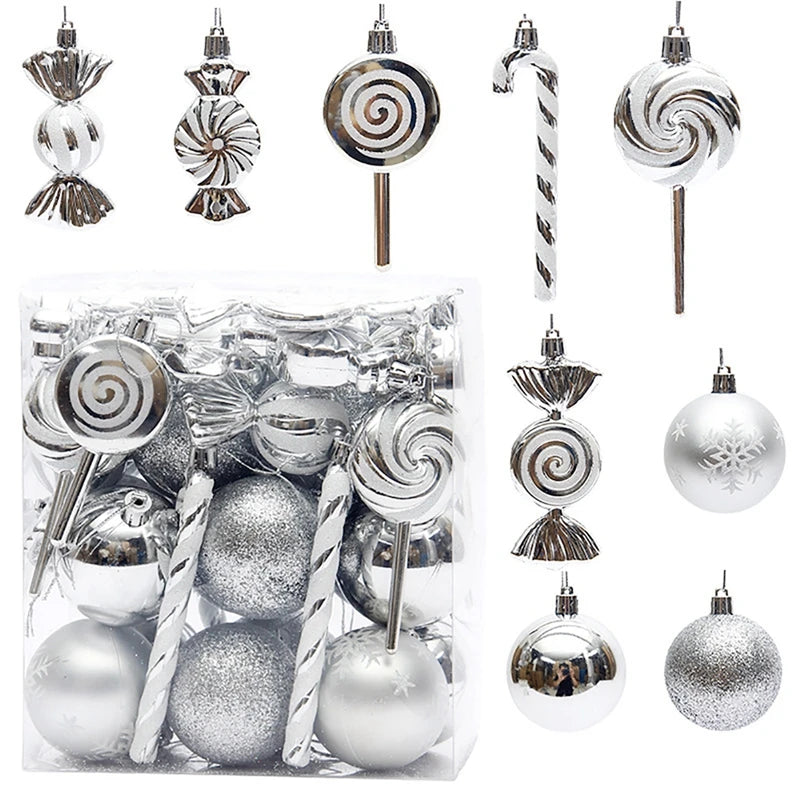 36pcs Christmas Ball Ornaments