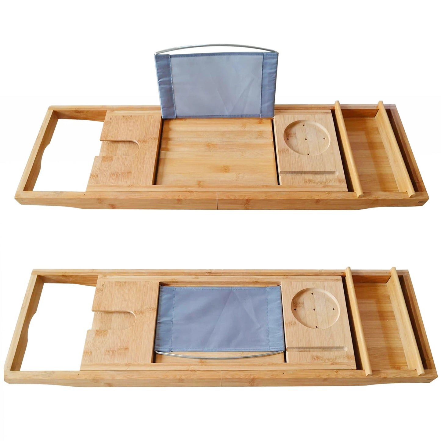 Wooden Bath Caddy Board Shelf