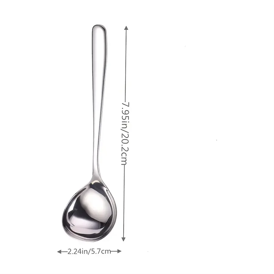 1pc stainless soup spoon