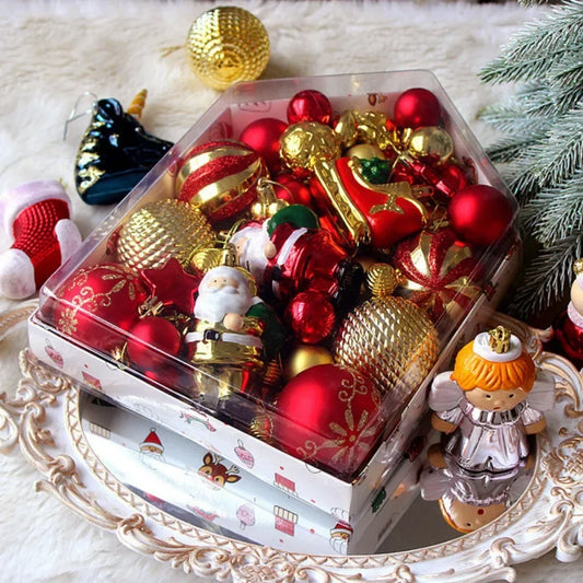 72Pcs/box Christmas Balls