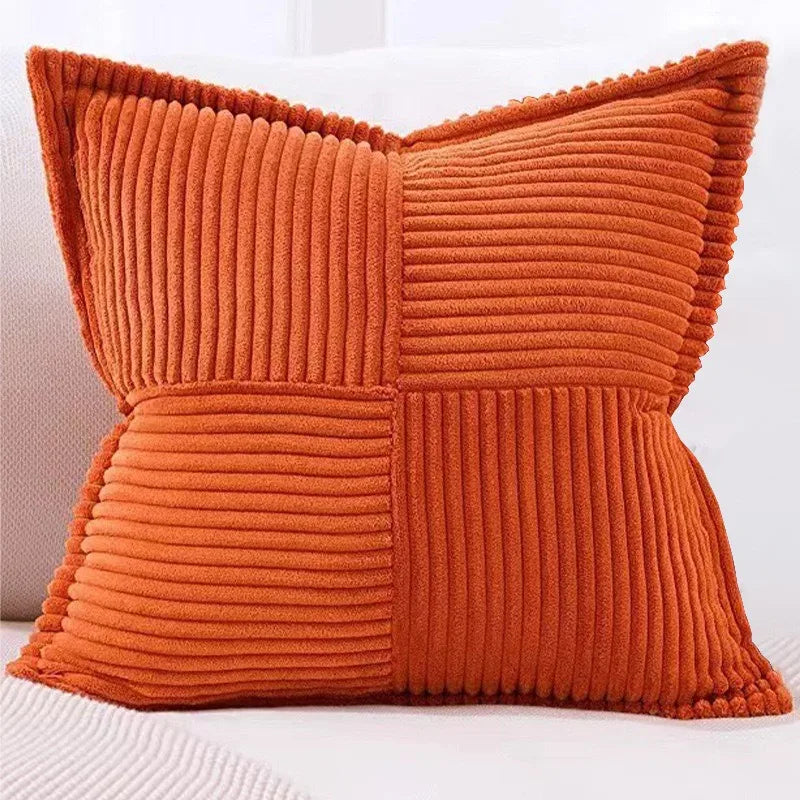 Corduroy pillow cover