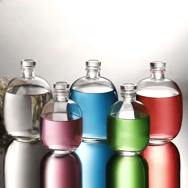 Lead-free glass bottle wine decanter barware