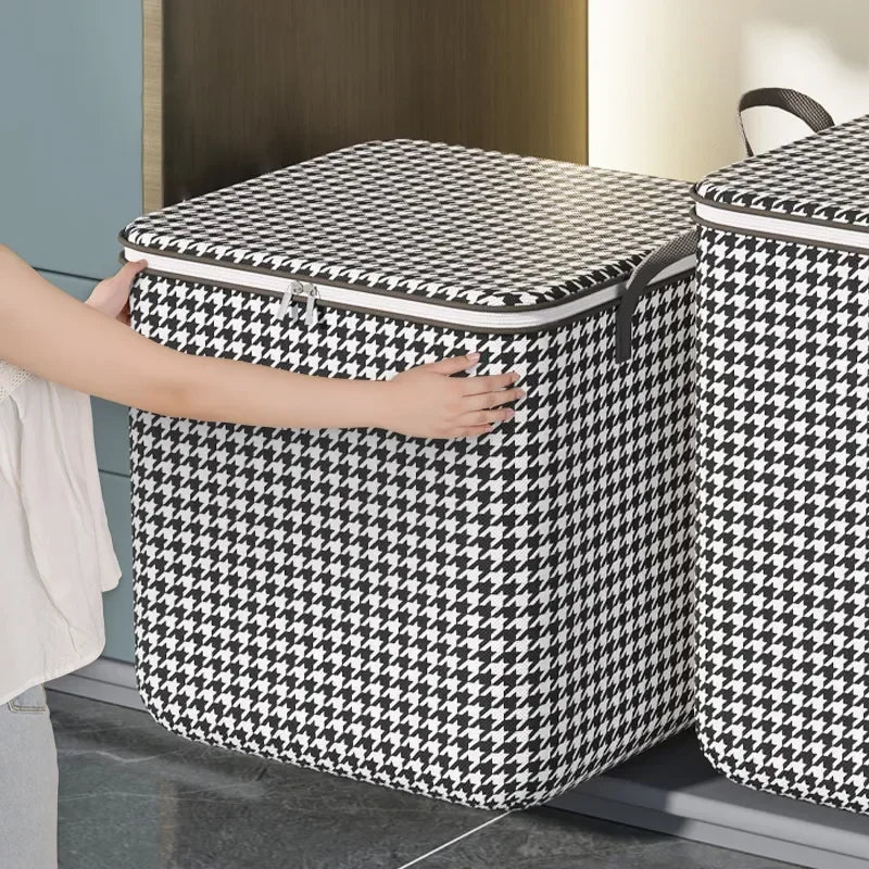 Foldable tote bin