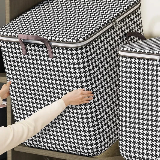 Foldable tote bin