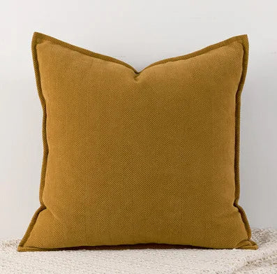 Solid cushion cover