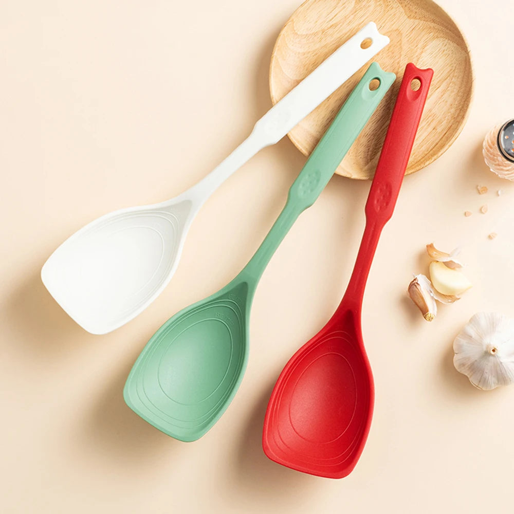 3 piece silicone mixing spoons