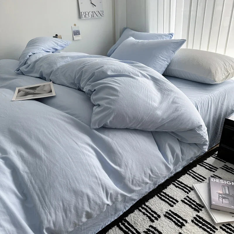 Cotton duvet cover set