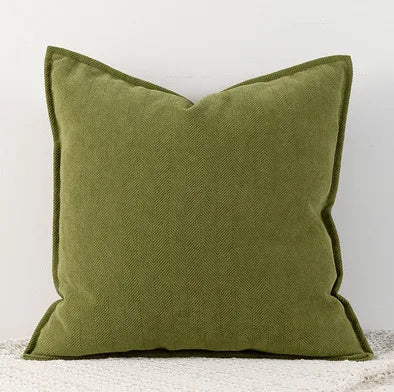 Solid cushion cover