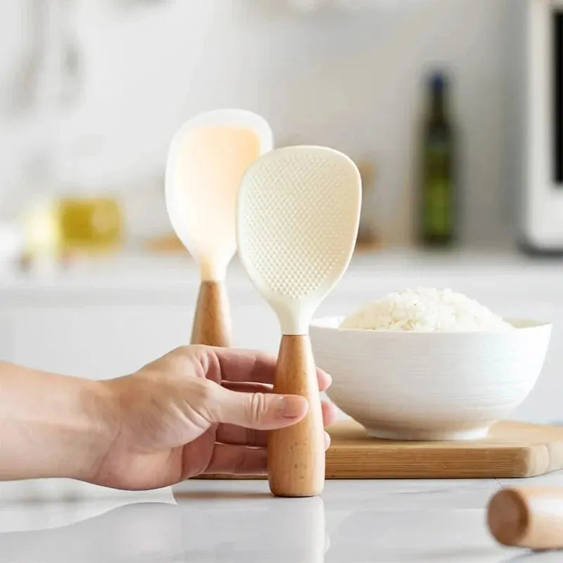 1pc silicone rice spoon paddle