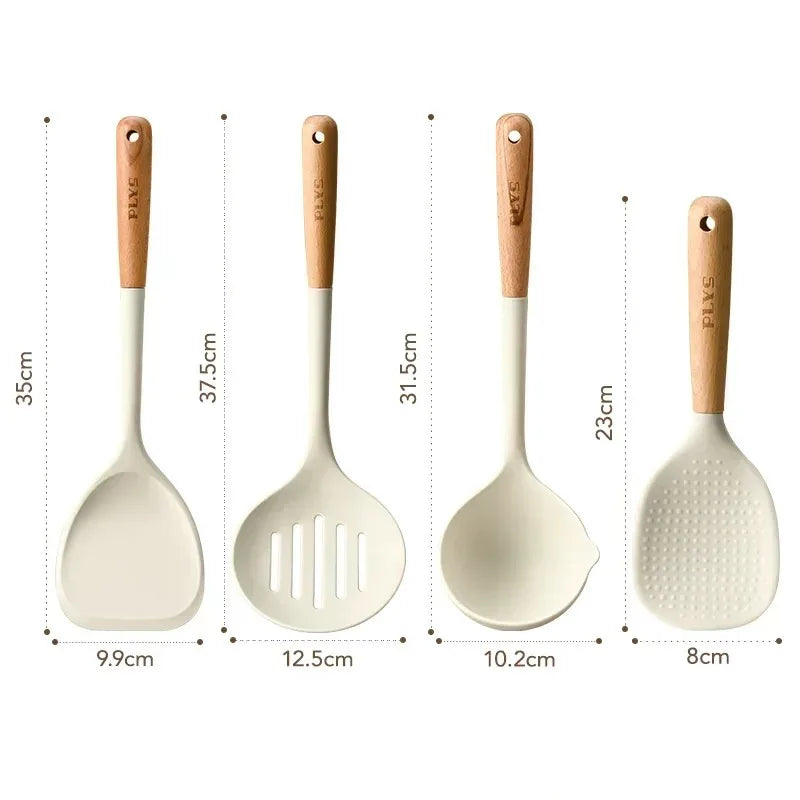 Silicone kitchenware set