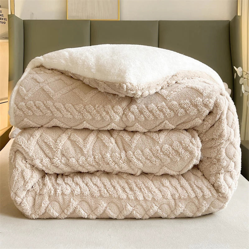 Soft weighted quilt comforter