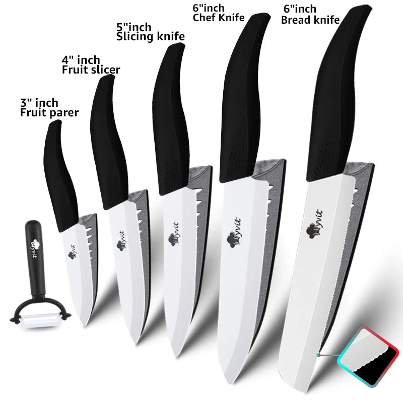 Ceramic knives set