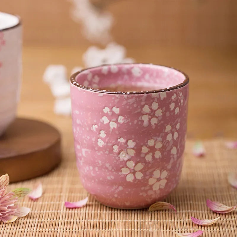 Flower cup tea