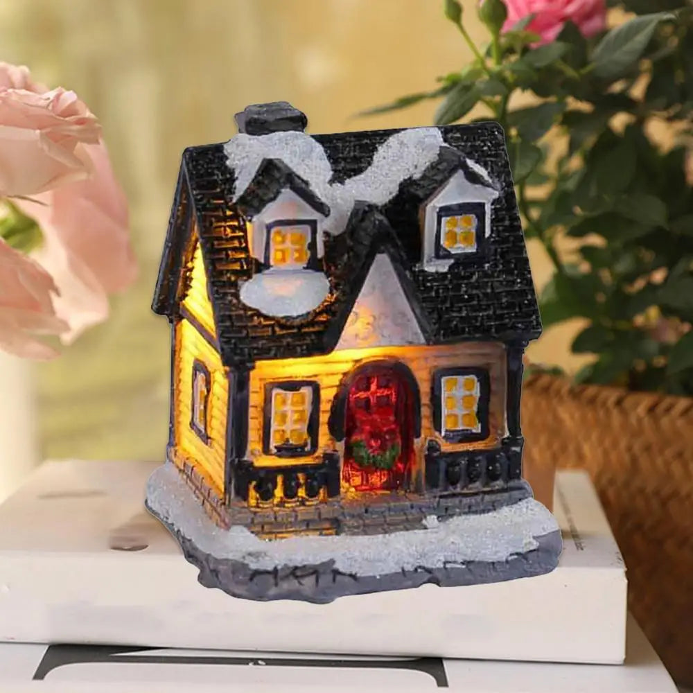 LED Resin House Christmas Village