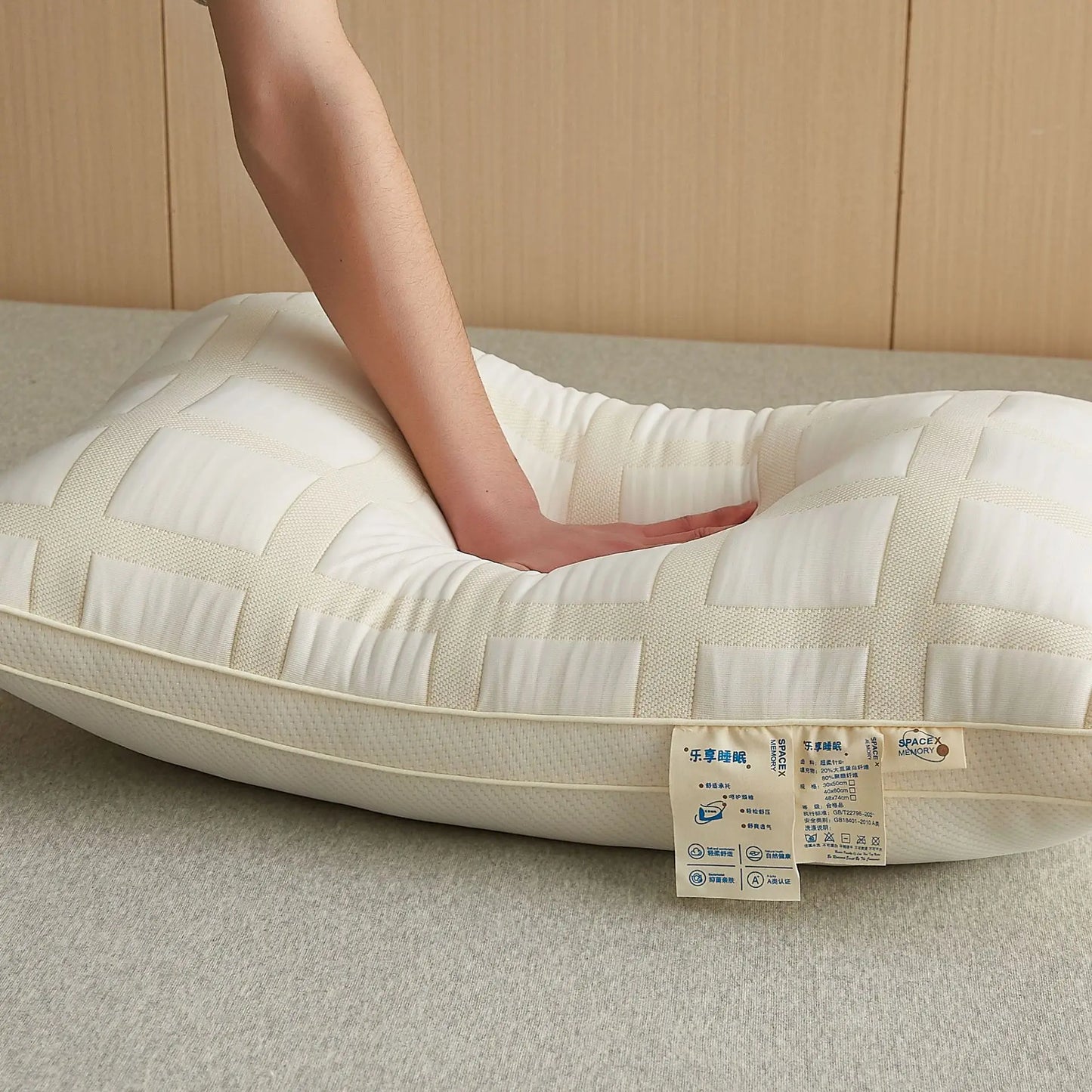 Soft durable pillow