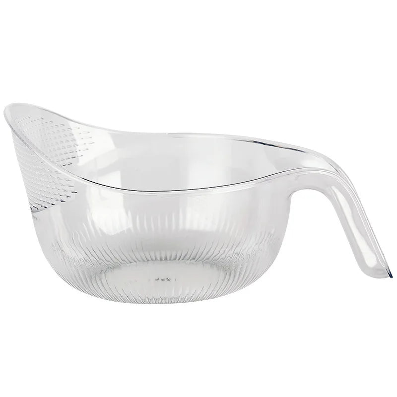 Acrylic strainer bowl